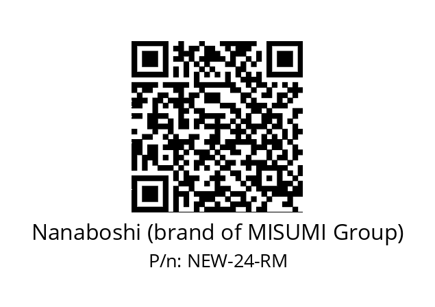   Nanaboshi (brand of MISUMI Group) NEW-24-RM