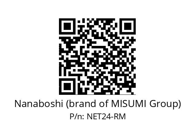   Nanaboshi (brand of MISUMI Group) NET24-RM