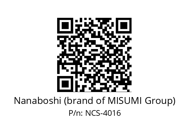   Nanaboshi (brand of MISUMI Group) NCS-4016