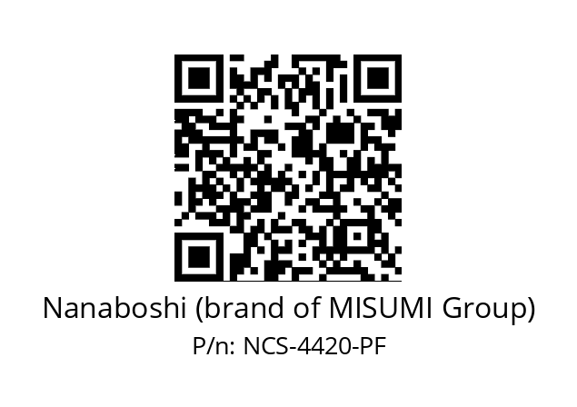   Nanaboshi (brand of MISUMI Group) NCS-4420-PF