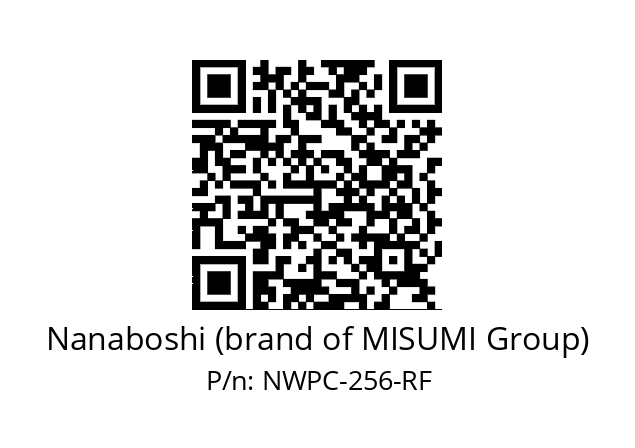   Nanaboshi (brand of MISUMI Group) NWPC-256-RF