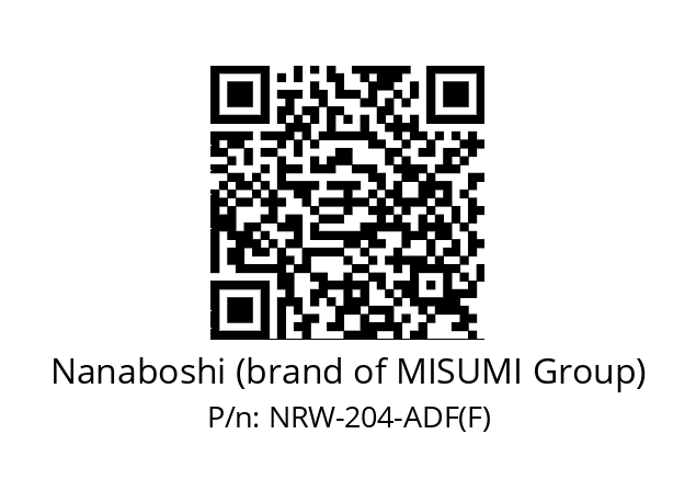   Nanaboshi (brand of MISUMI Group) NRW-204-ADF(F)