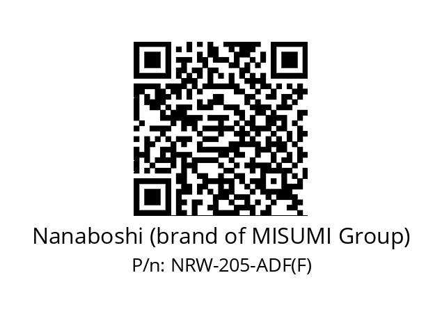   Nanaboshi (brand of MISUMI Group) NRW-205-ADF(F)