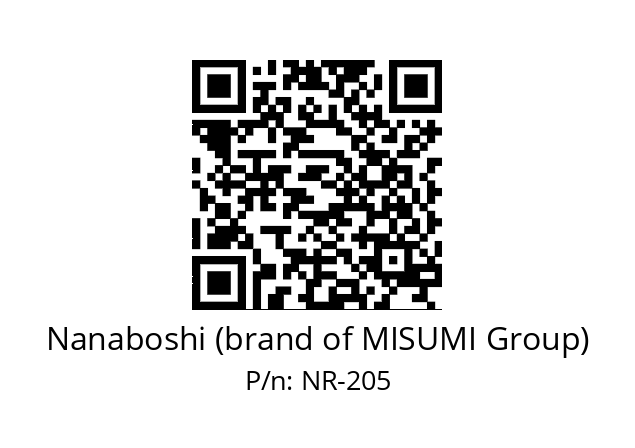   Nanaboshi (brand of MISUMI Group) NR-205