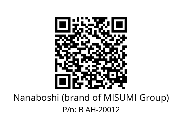   Nanaboshi (brand of MISUMI Group) B AH-20012