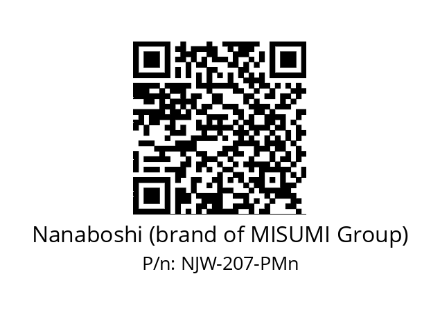   Nanaboshi (brand of MISUMI Group) NJW-207-PMn