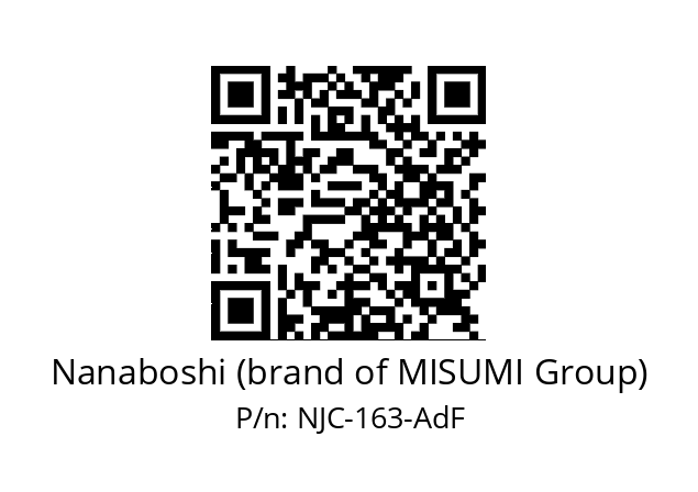   Nanaboshi (brand of MISUMI Group) NJC-163-AdF