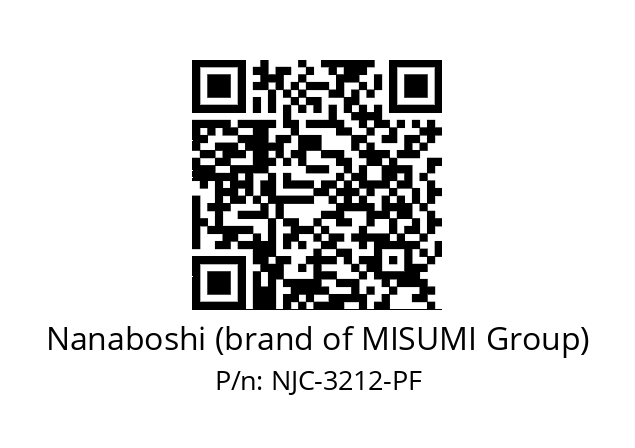   Nanaboshi (brand of MISUMI Group) NJC-3212-PF