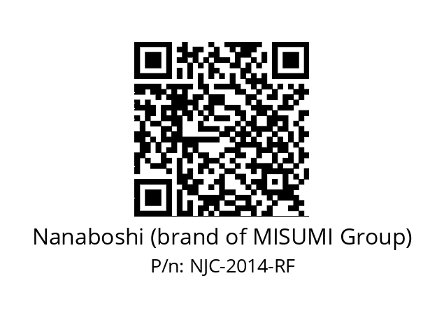   Nanaboshi (brand of MISUMI Group) NJC-2014-RF