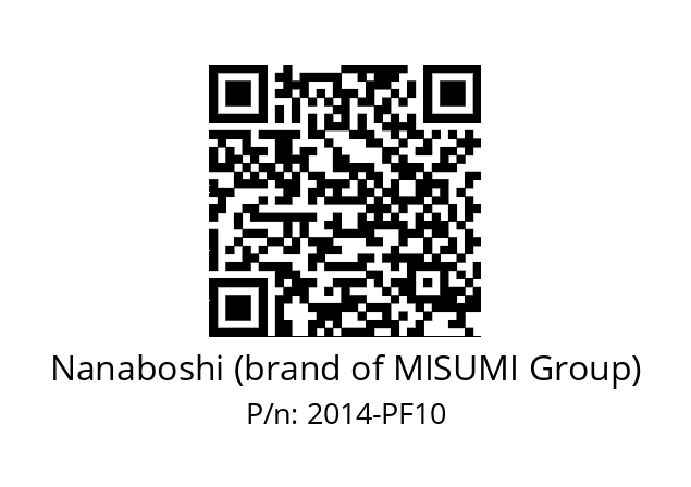   Nanaboshi (brand of MISUMI Group) 2014-PF10