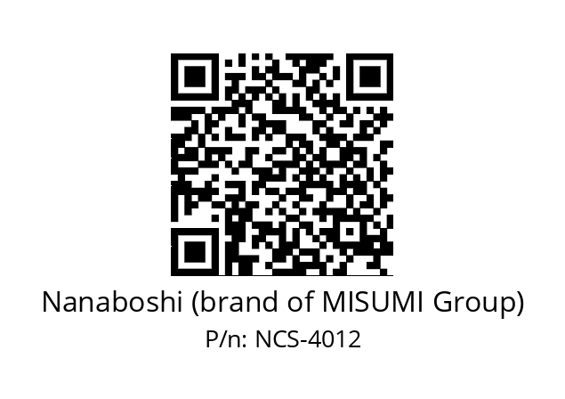   Nanaboshi (brand of MISUMI Group) NCS-4012