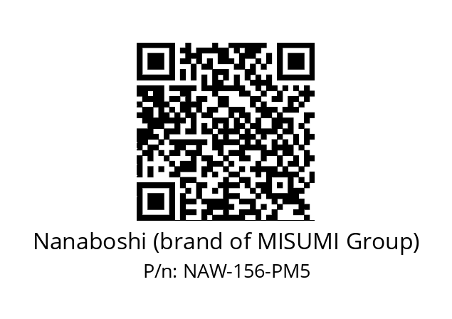   Nanaboshi (brand of MISUMI Group) NAW-156-PM5