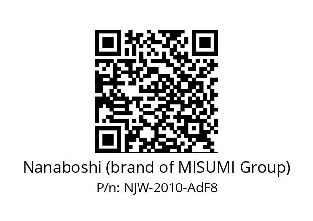   Nanaboshi (brand of MISUMI Group) NJW-2010-AdF8