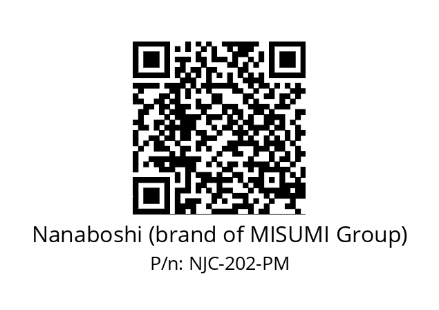   Nanaboshi (brand of MISUMI Group) NJC-202-PM