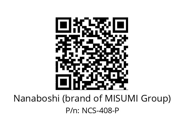   Nanaboshi (brand of MISUMI Group) NCS-408-Р