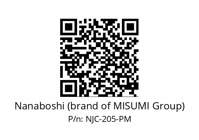   Nanaboshi (brand of MISUMI Group) NJC-205-PM