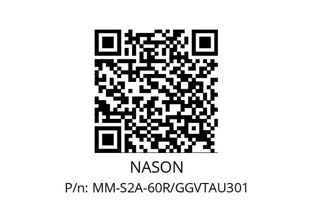   NASON MM-S2A-60R/GGVTAU301