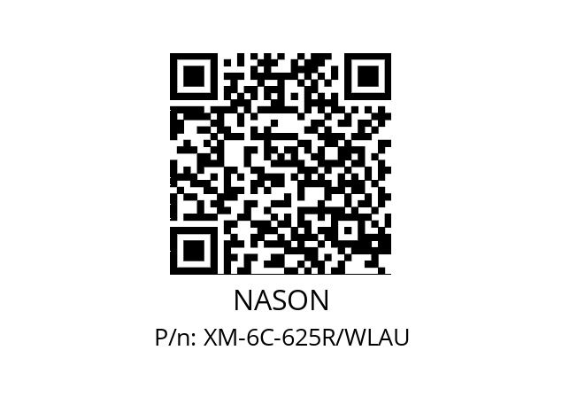   NASON XM-6C-625R/WLAU