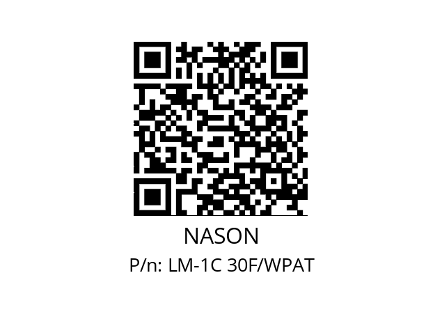   NASON LM-1C 30F/WPAT