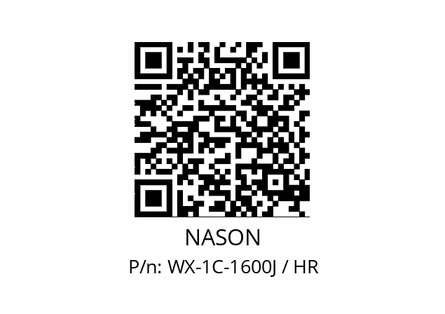   NASON WX-1C-1600J / HR