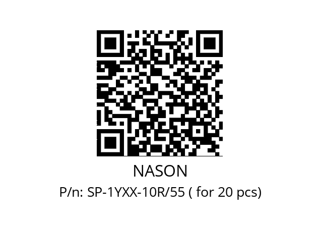   NASON SP-1YXX-10R/55 ( for 20 pcs)