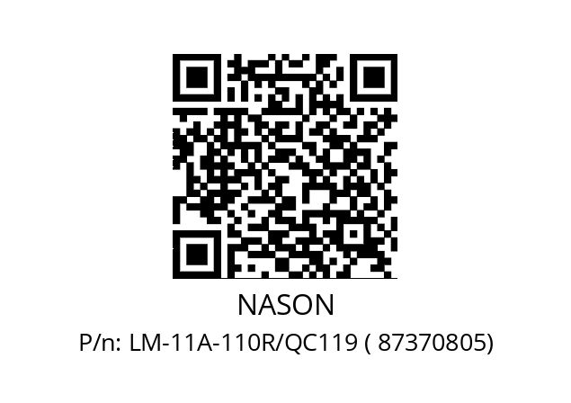   NASON LM-11A-110R/QC119 ( 87370805)