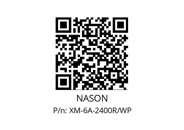   NASON XM-6A-2400R/WP