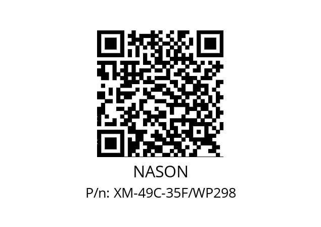   NASON XM-49C-35F/WP298