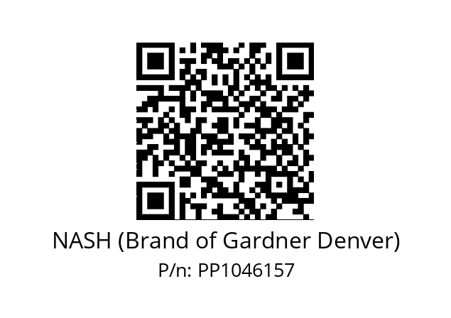   NASH (Brand of Gardner Denver) PP1046157