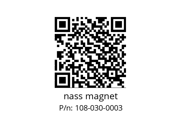   nass magnet 108-030-0003