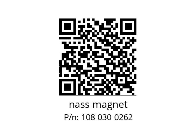   nass magnet 108-030-0262