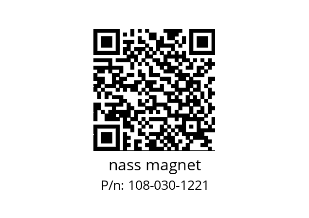   nass magnet 108-030-1221