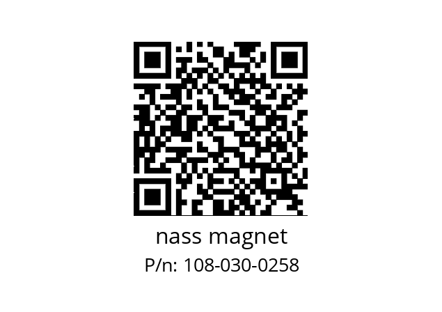   nass magnet 108-030-0258