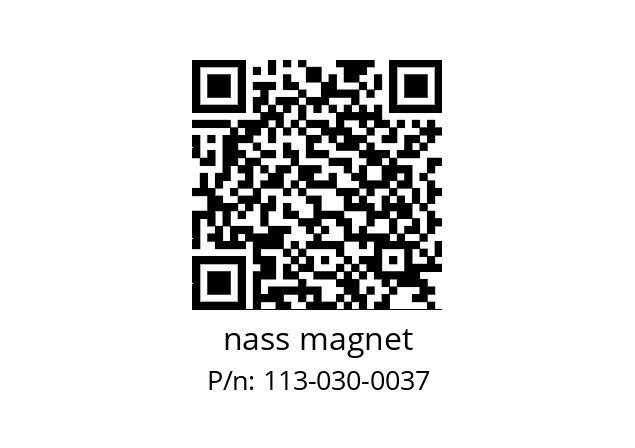   nass magnet 113-030-0037