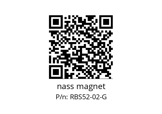   nass magnet RBS52-02-G