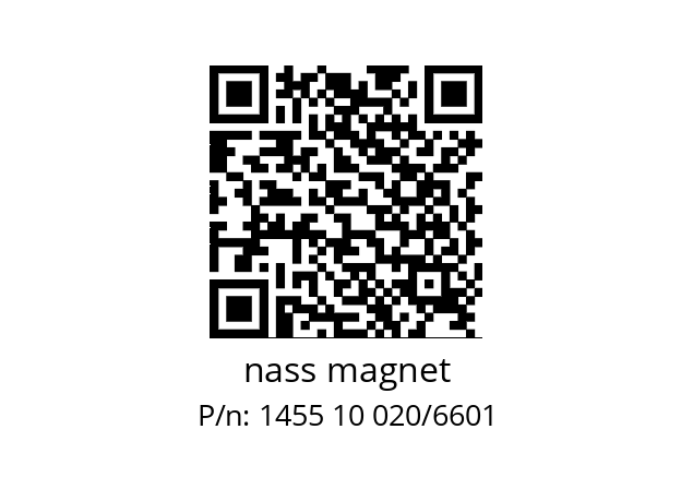   nass magnet 1455 10 020/6601