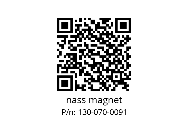   nass magnet 130-070-0091