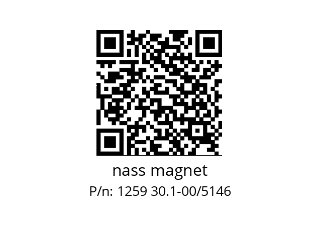   nass magnet 1259 30.1-00/5146