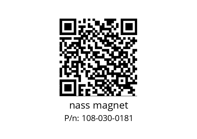   nass magnet 108-030-0181