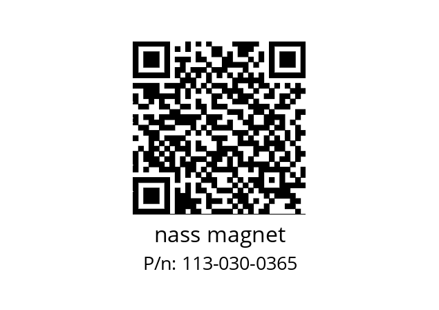   nass magnet 113-030-0365