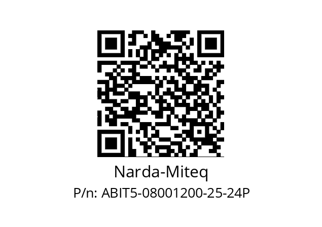   Narda-Miteq ABIT5-08001200-25-24P