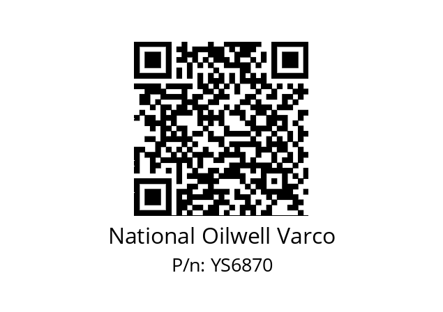   National Oilwell Varco YS6870