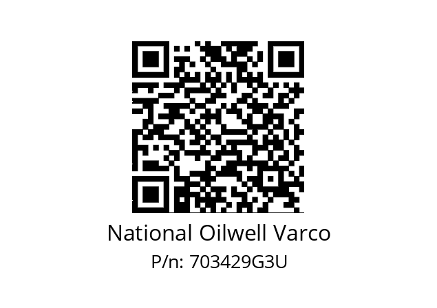   National Oilwell Varco 703429G3U