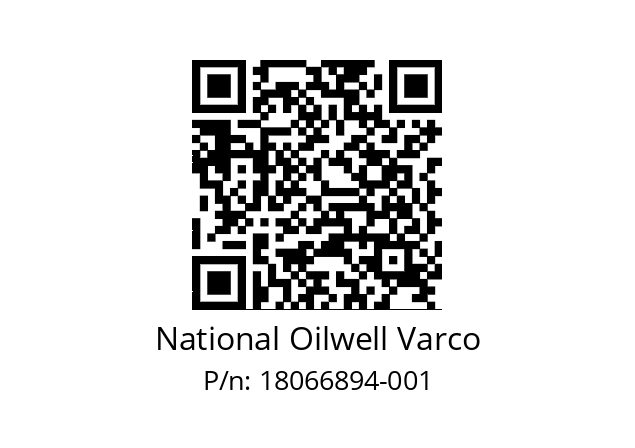   National Oilwell Varco 18066894-001