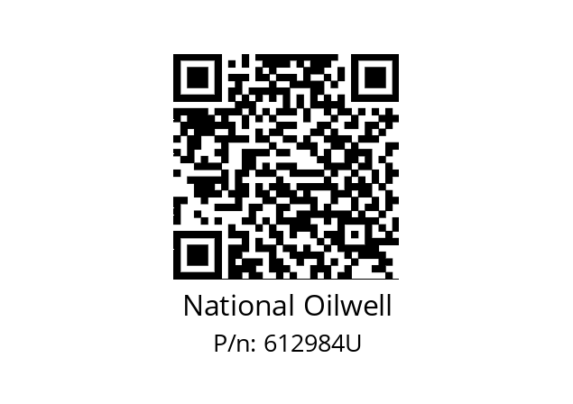   National Oilwell 612984U