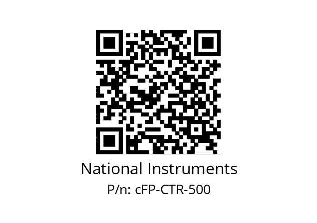   National Instruments cFP-CTR-500