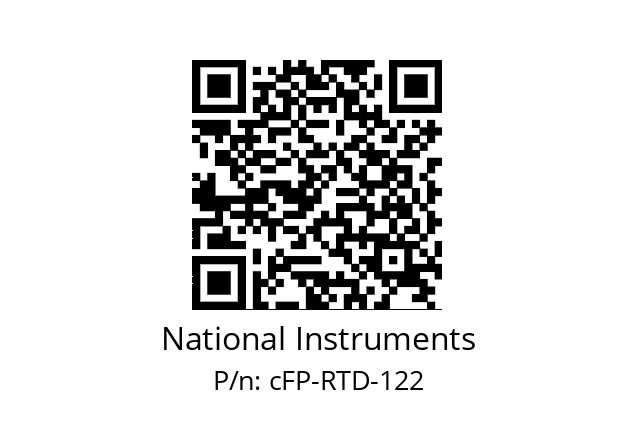   National Instruments cFP-RTD-122