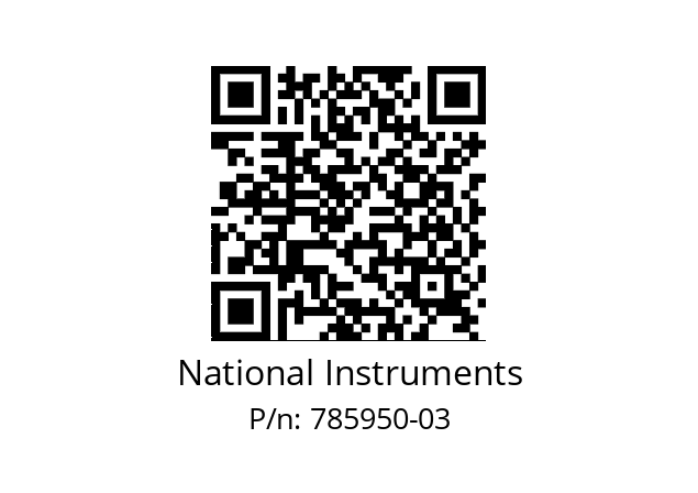   National Instruments 785950-03