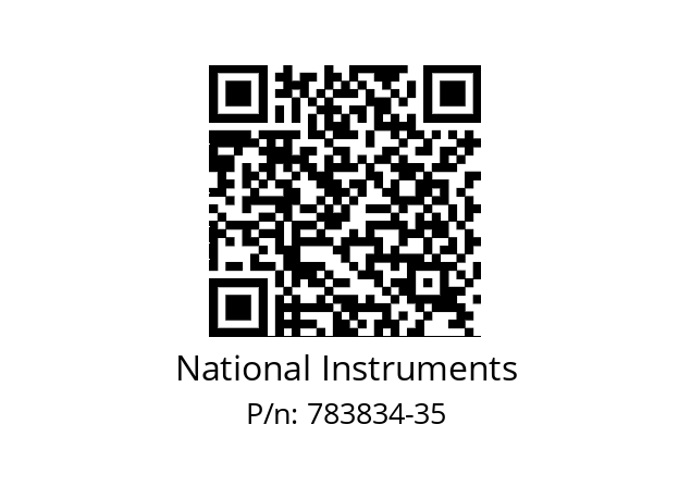   National Instruments 783834-35