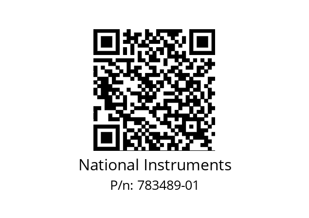   National Instruments 783489-01